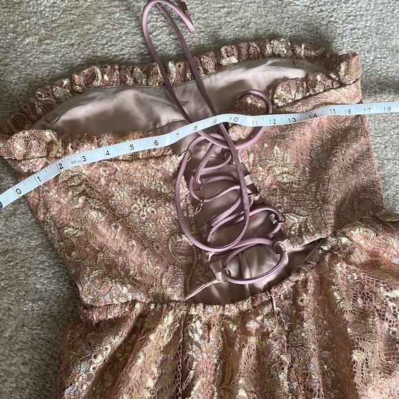 Revolve Sabina Musayev Cleo Gown in Rose Gold - Picture 8 of 8